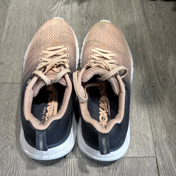 Hoka One One Womens Hupana EM 1099737 DPMIN Pink Running Shoes Sneakers Sz 6.5 - Picture 6 of 9